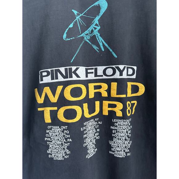 Pink Floyd "A Momentary Lapse of Reason" 1987 Vintage Reprint Single Stitch - Picture 5 of 7